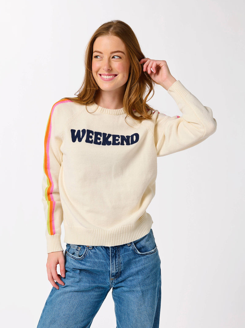"WEEKEND" Sweater