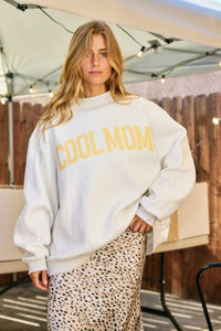 Cool Mom/Mother Reversible Mockneck Sweatshirt