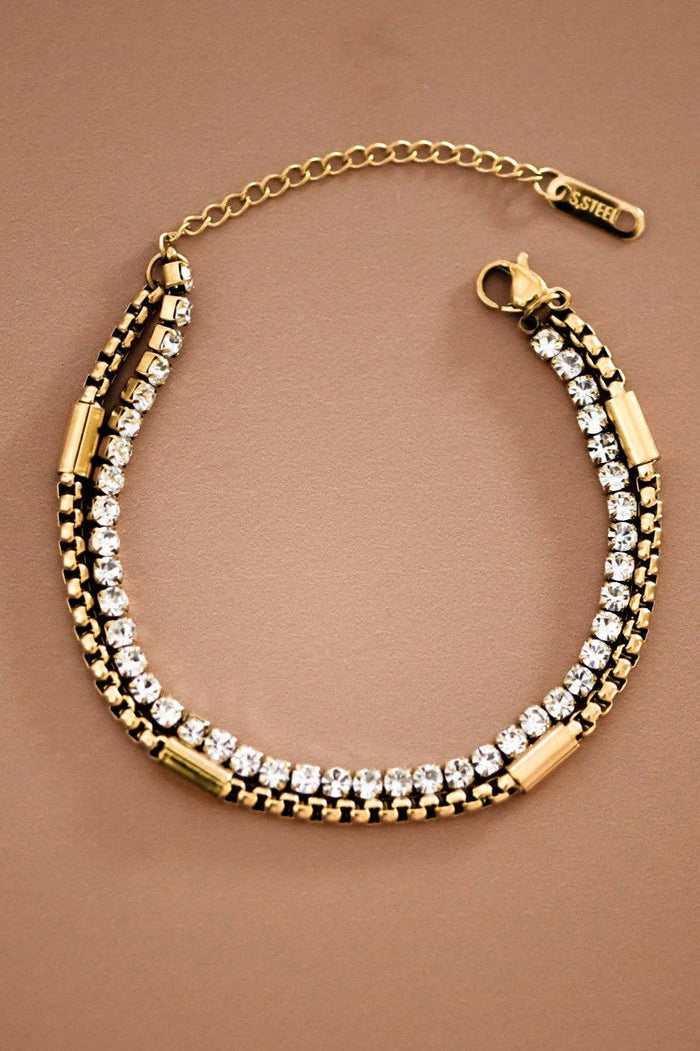 Golden Hour Sparkle Bracelet
