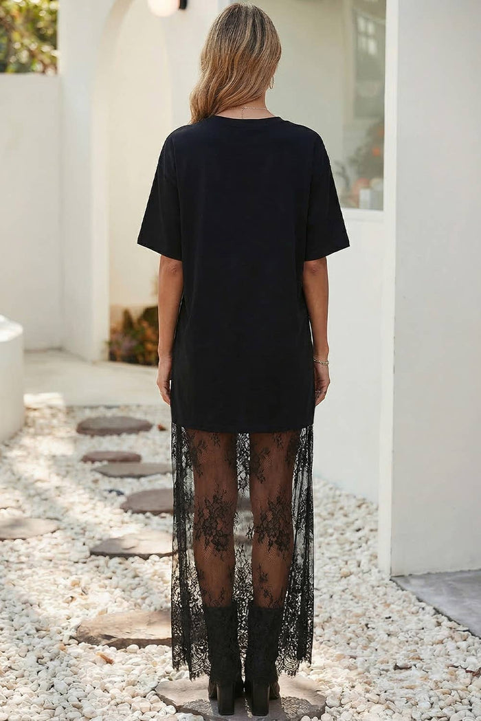 After Hours Lace Maxi Dress
