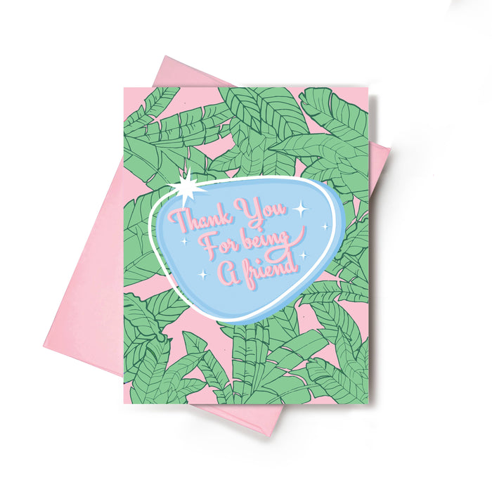 Thank You For Being A Friend Golden Girls Card