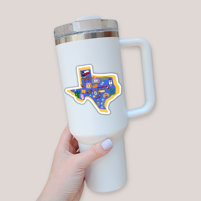 Texas Favorites Sticker