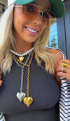 The Sofia Heart Pearl Necklace