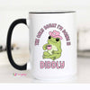 Diddly Squat Coffee Mug, Funny Ceramic Mug, The Only Squat