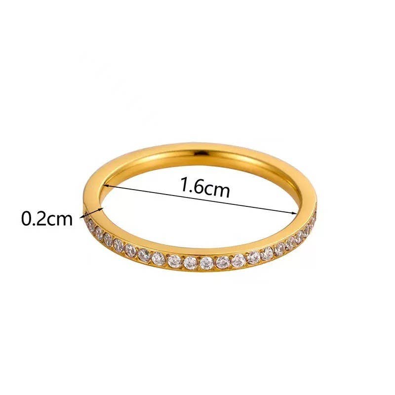 Skinny Rhinestone Band