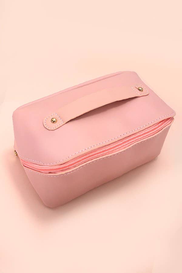 Open Flat Cosmetic Bag