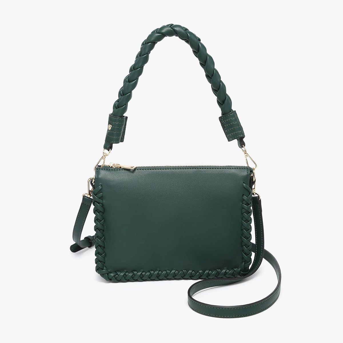 Judith Whipstitch Trim Shoulder Bag