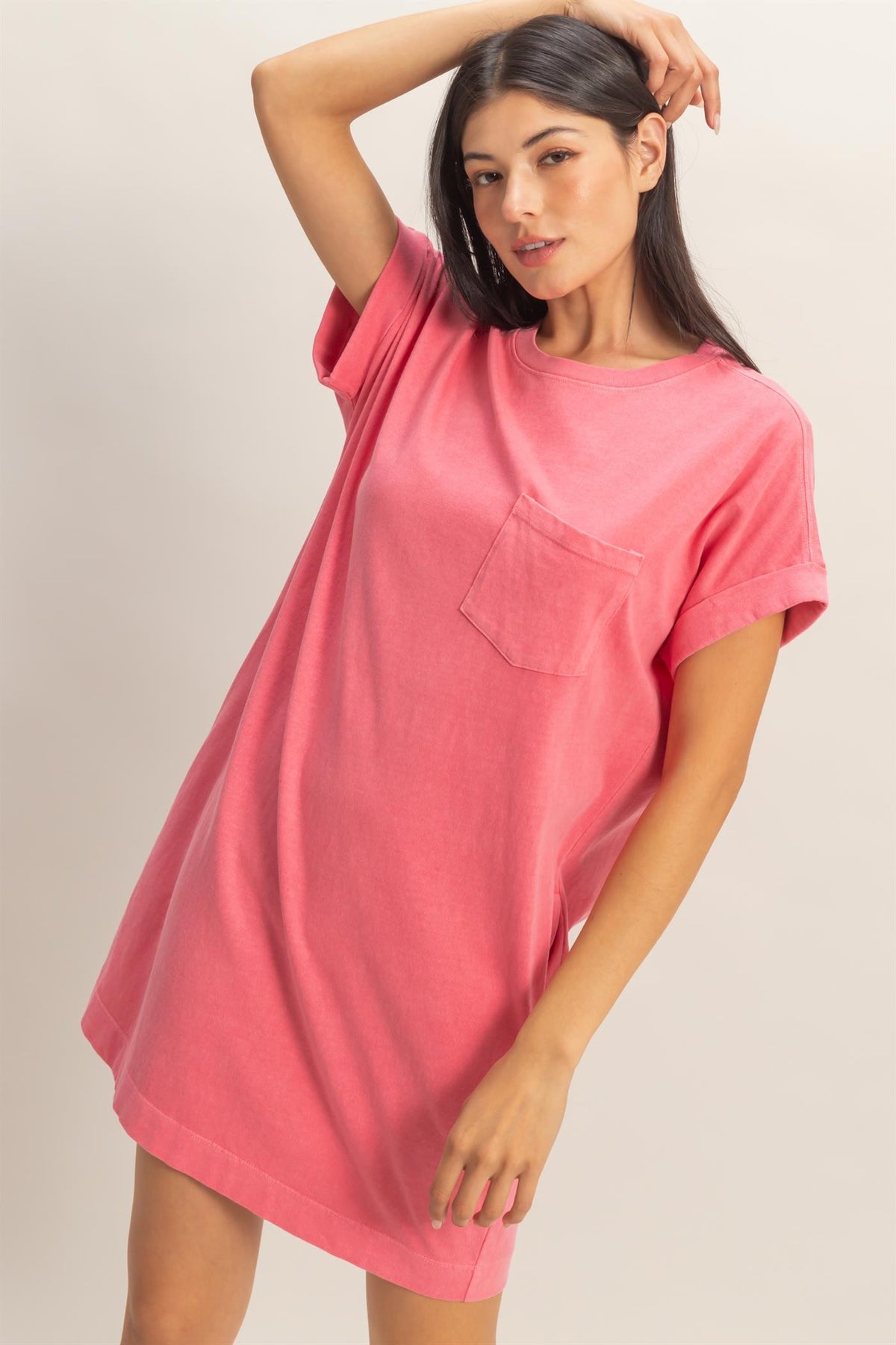The Coffee Run Tee Dress