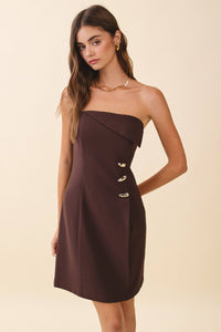 After Dark Elegance Strapless Dress