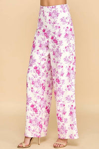 Petal Parade Wide-Leg Pants