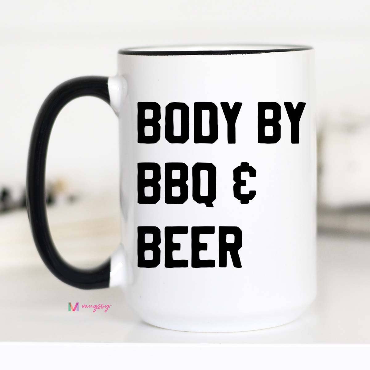 Body by BBQ and Beer Mug