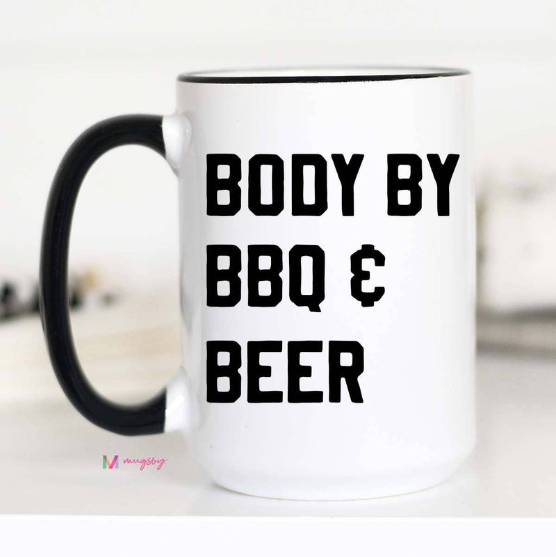 Body by BBQ and Beer Mug