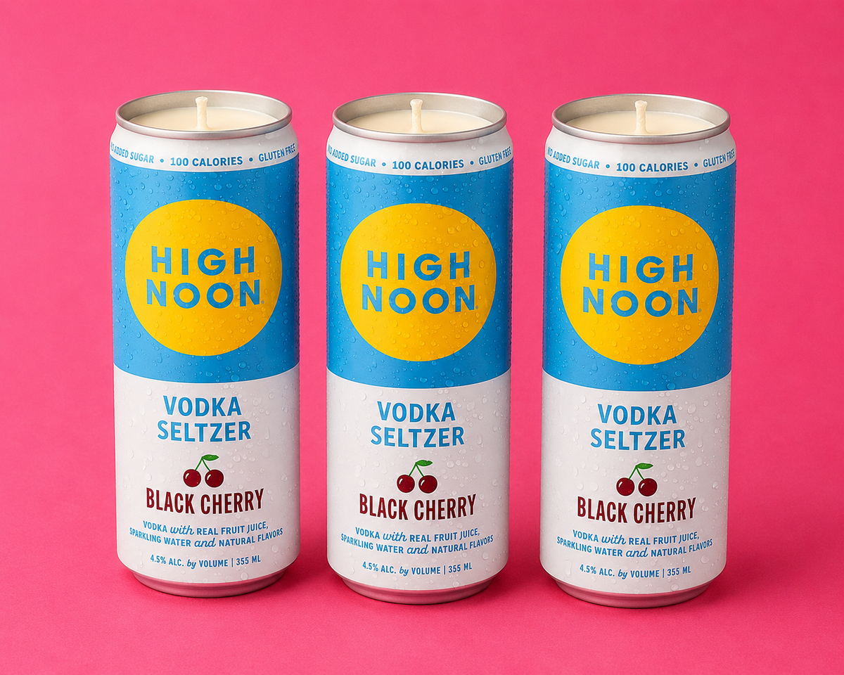 High Noon Seltzer Beer Candle