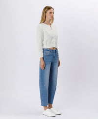 High Rise Barrel Jeans