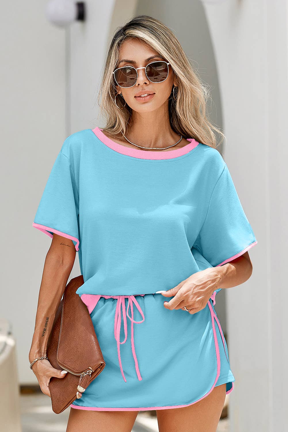 Color block Edge Lounge Set