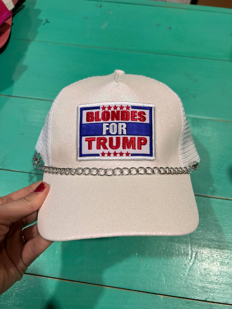 Blondes For Trump Trucker