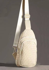 Braided Weave Crossbody Bag