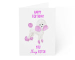 Fancy B Card