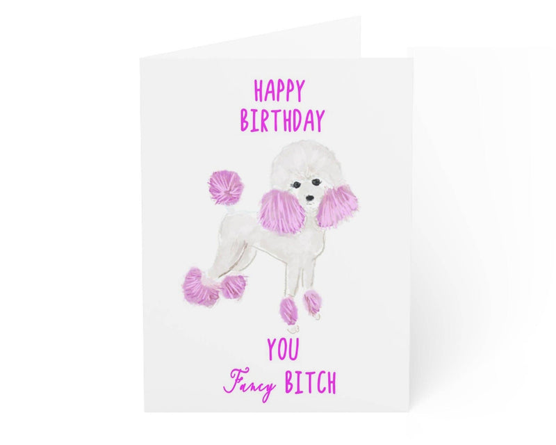 Fancy B Card