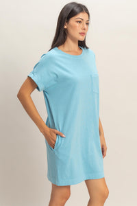The Coffee Run Tee Dress