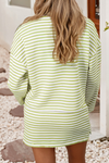 Citrus Breeze Striped Skort Set