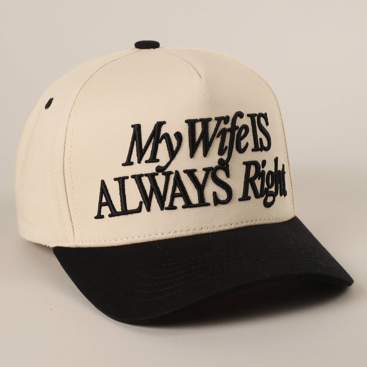 My Wife Is Always Right Trucker Hat