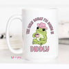 Diddly Squat Coffee Mug, Funny Ceramic Mug, The Only Squat