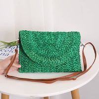 Eloise Straw Crossbody Bag