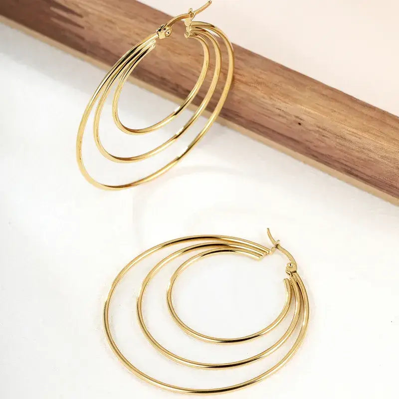 Trina Hoop Earrings