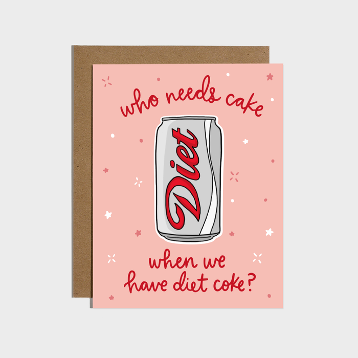 Who Needs Cake Card