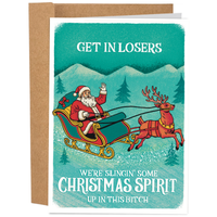 Some Christmas Spirit  | Funny Christmas Card