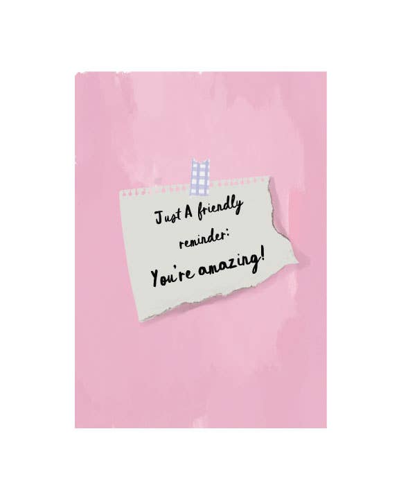 You're Amazing Card