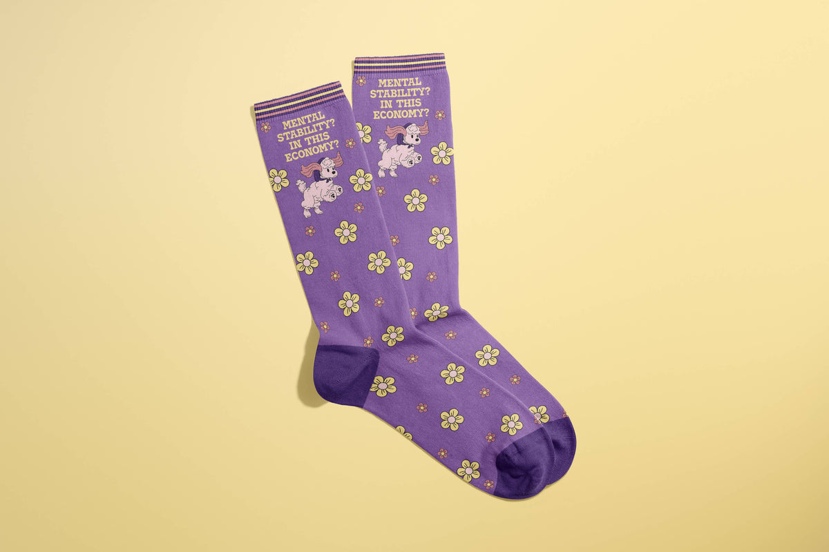 Mental Stability Crew Socks