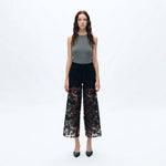 Daydream Black Denim Lace Pants