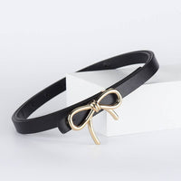 Sweet Bow Faux Leather Belt