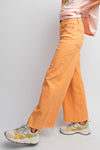 Madelyn Cropped Pants - Tangerine
