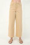 Madelyn Cropped Pants - Khaki