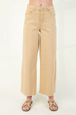 Madelyn Cropped Pants - Khaki
