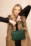 Judith Whipstitch Trim Shoulder Bag