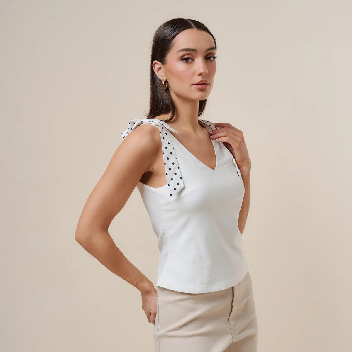 Polka Dot Promise Top