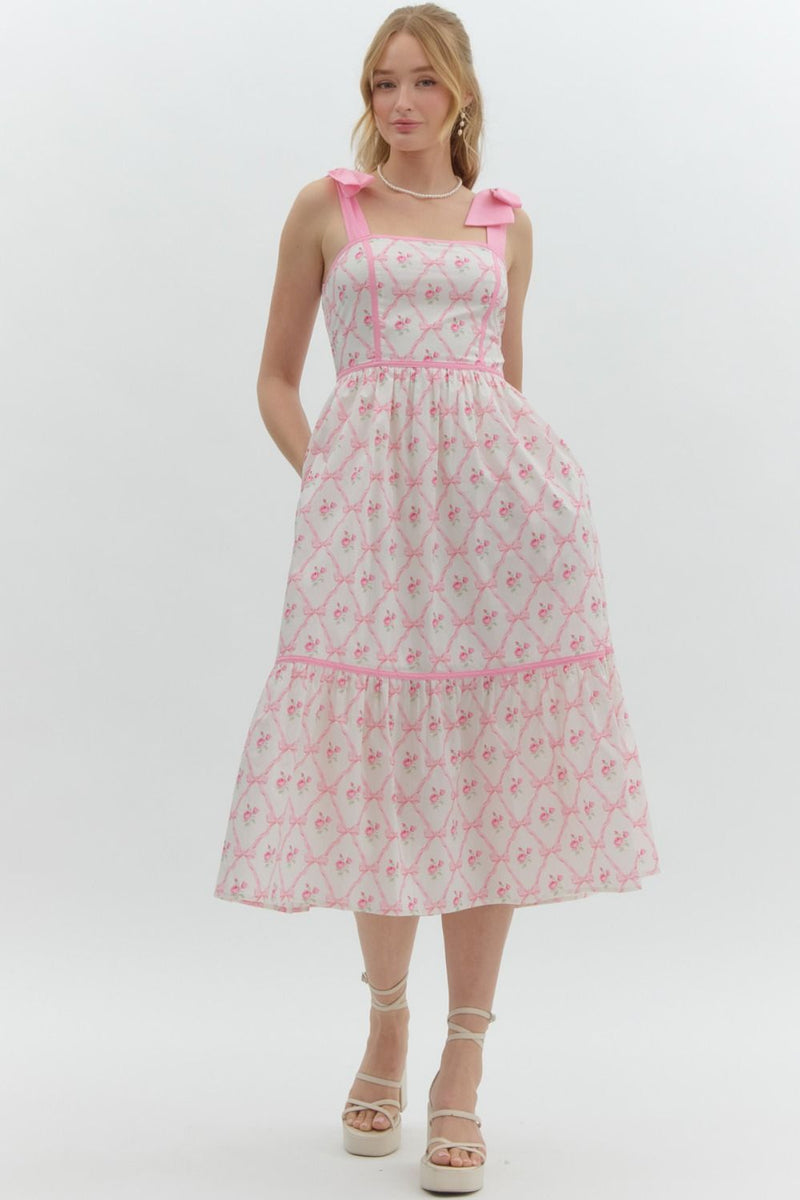 Delicate Details Midi Dress
