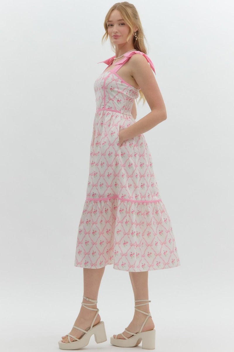 Delicate Details Midi Dress