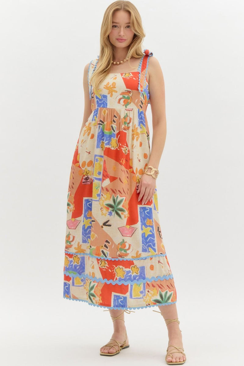 Seaside Scallop Dress