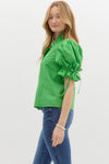 Crisp Clover Blouse