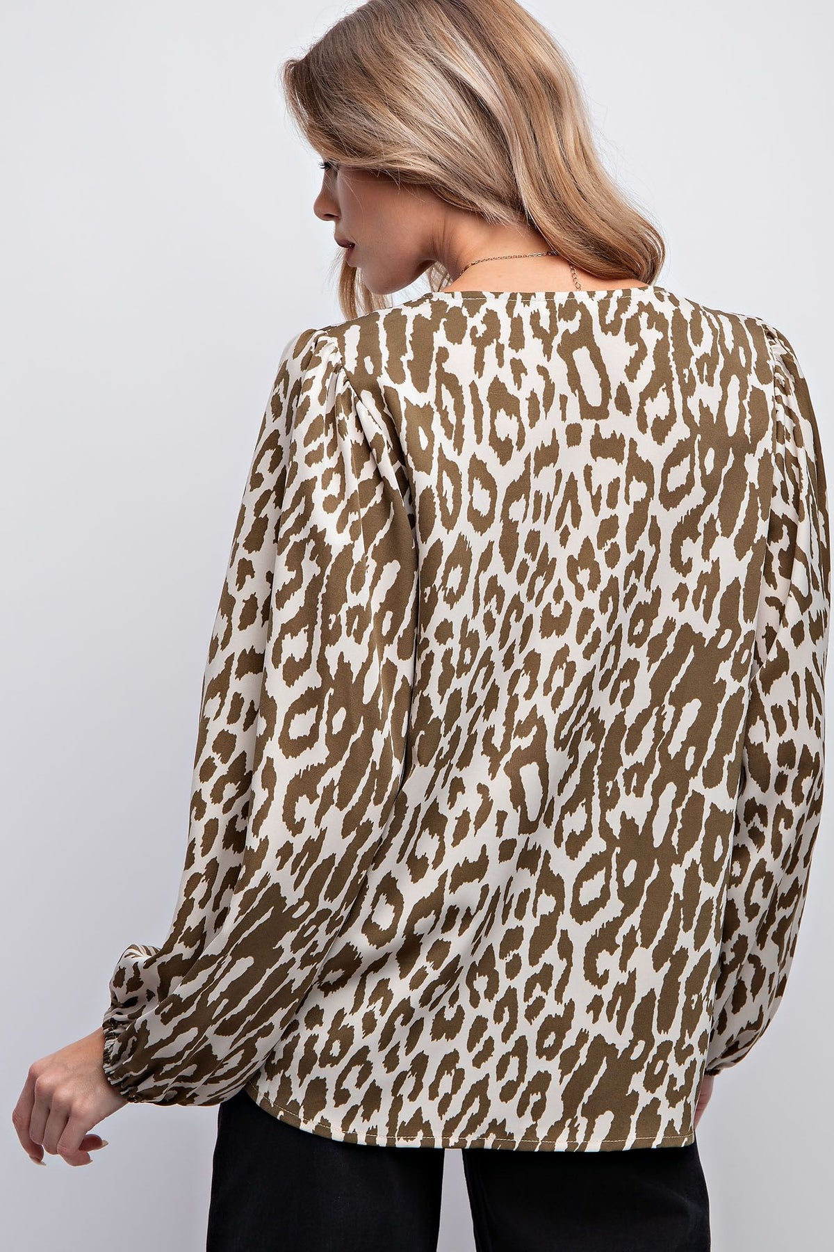 Clarkson Leopard Blouse