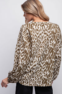Clarkson Leopard Blouse