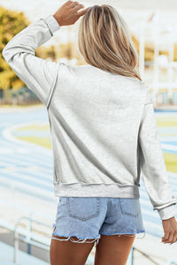 Faith Reversible Mock Neck Sweatshirt