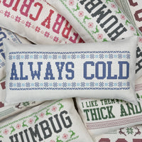 Funny Christmas Vintage Pillow