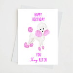 Fancy B Card