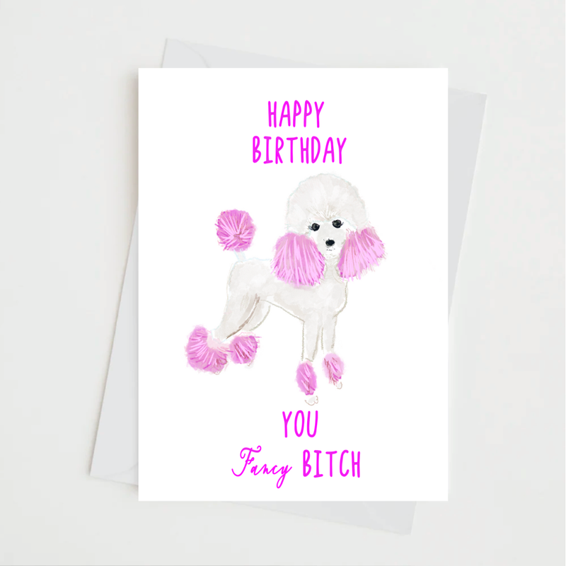 Fancy B Card